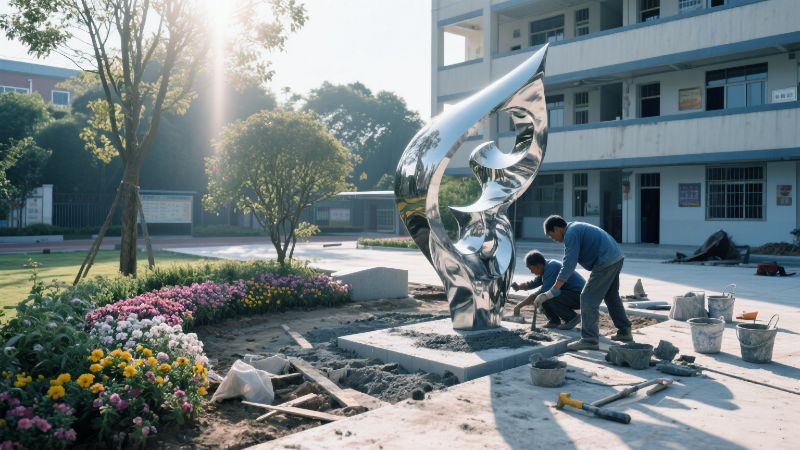 淮北市绿金学校室外工程